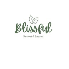 blissful retreat and rescue logo